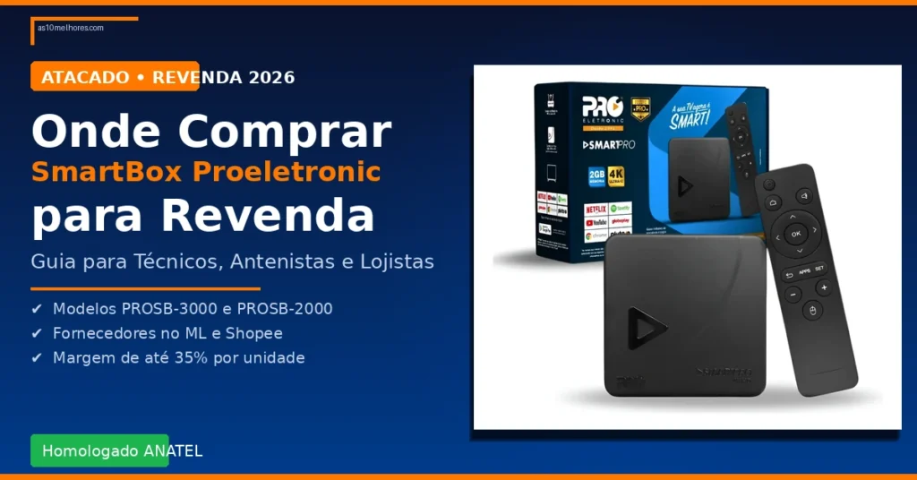 smartbox proeletronic – onde comprar para revenda